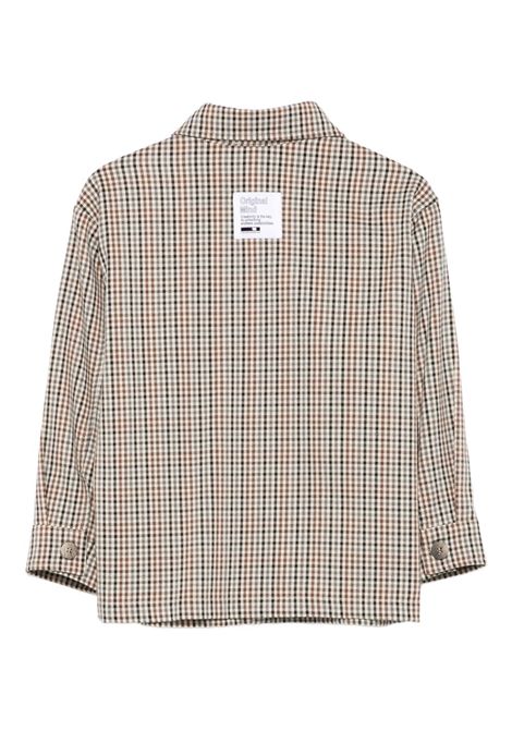 Camicia a quadri PAOLO PECORA KIDS | PP4148CAMMELLO